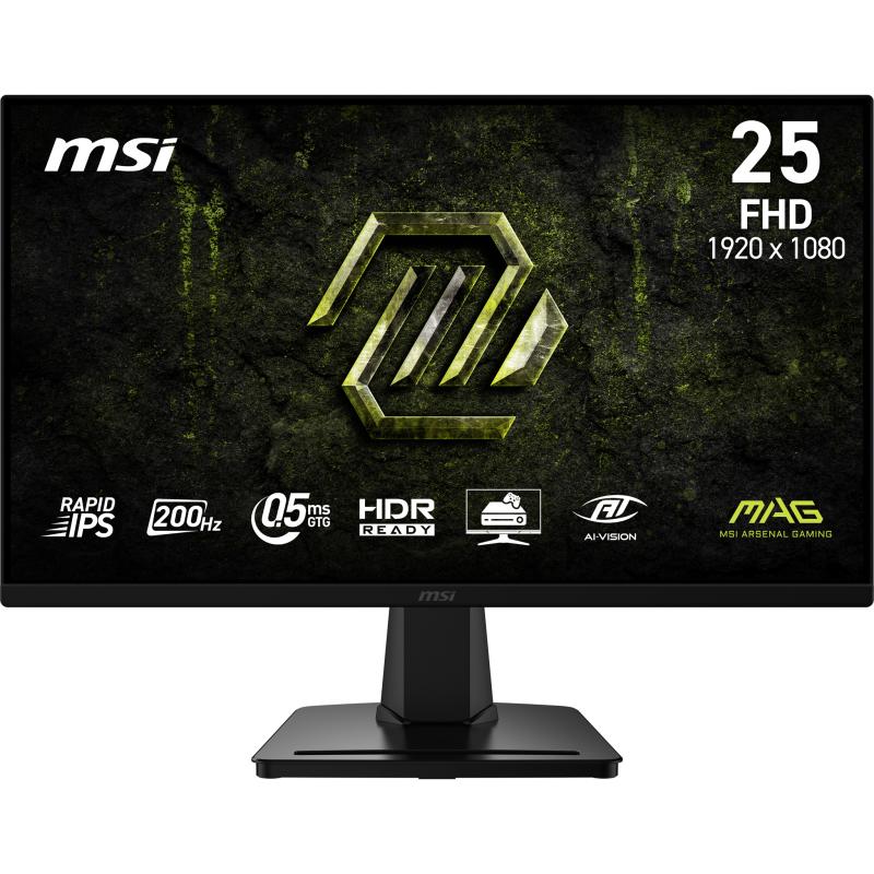 Monitor Gaming MSI MAG 256F E20, 24.5", 1920 x 1080