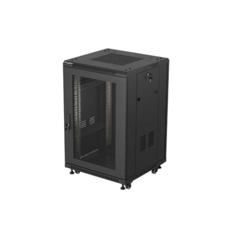 Dulap rack 19" perete 18U/600X600 (FLAT PACK) WITH MESH DOOR,