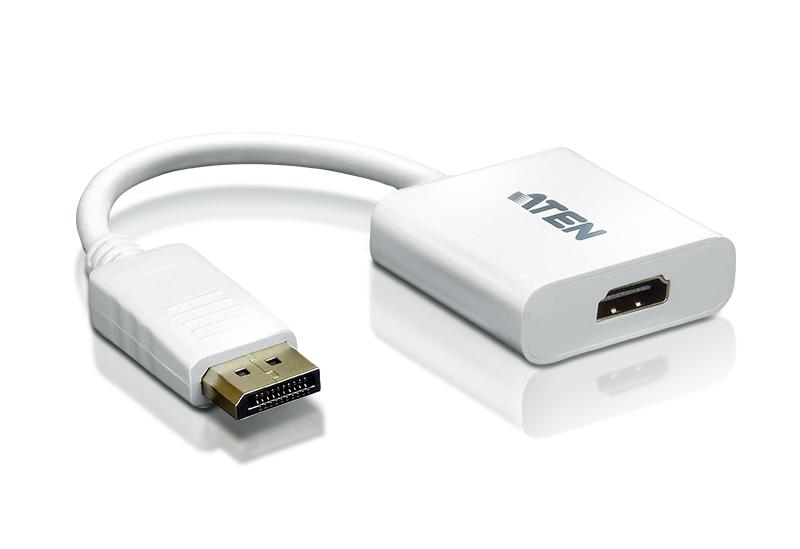 Adaptor ATEN VC985-AT. Conector 1: DisplayPort, Conector 2: HDMI, Conector