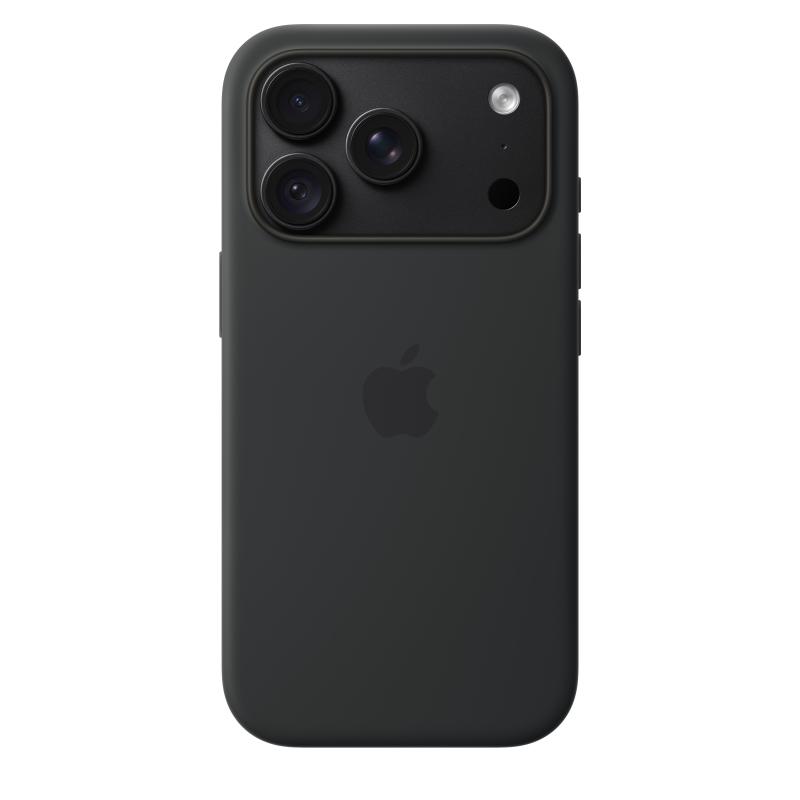 iPhone 18 Pro Silicone Case with MagSafe - Black