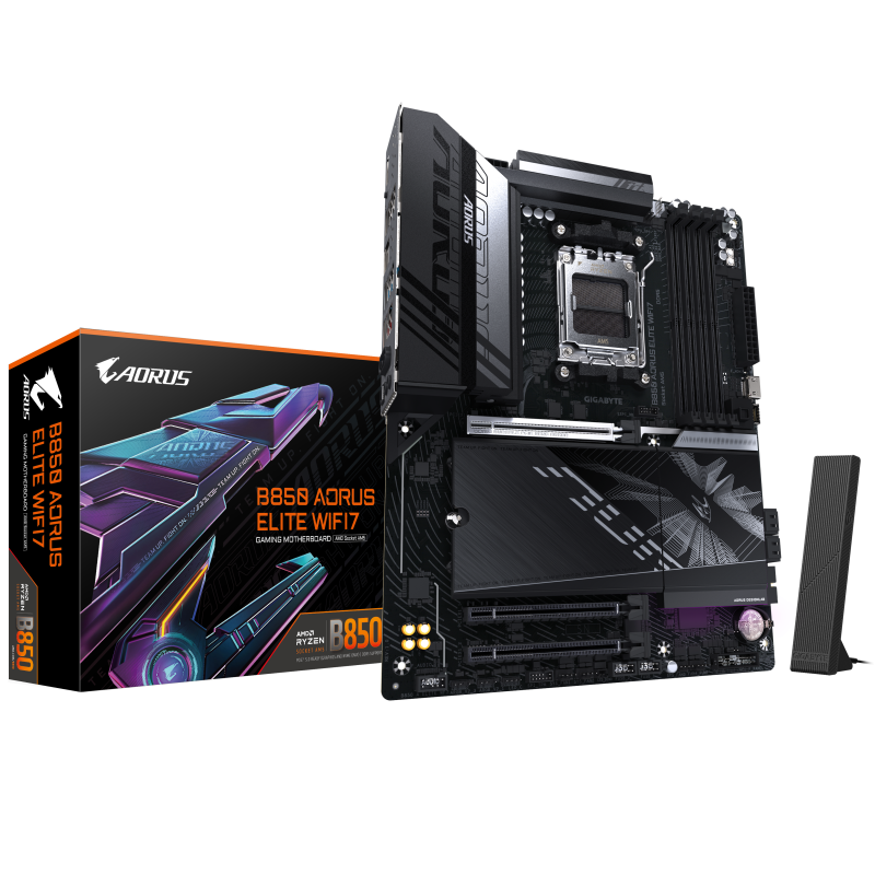 Placa de bază Gigabyte B850 AORUS ELITE WIFI7 AM5 - imagine 7