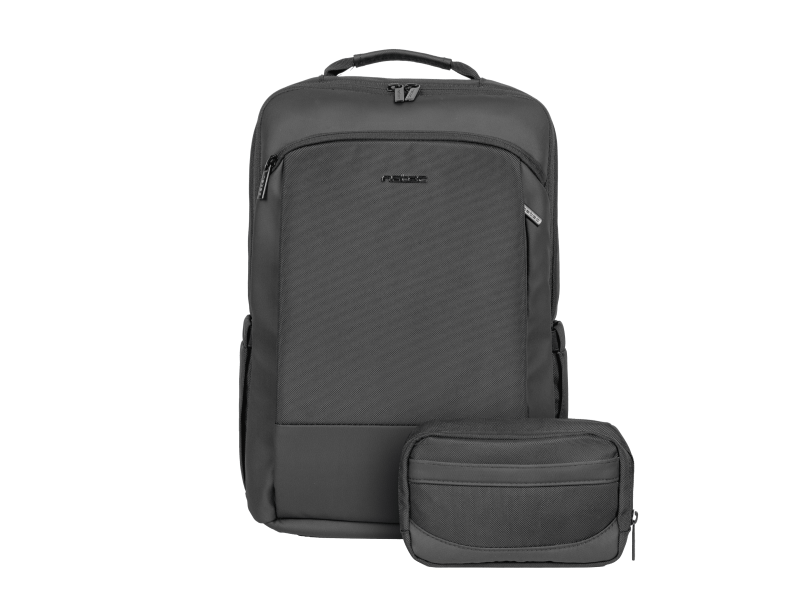 Rucsac laptop NATEC Kudu Plus, Negru, 2 ani Garantie