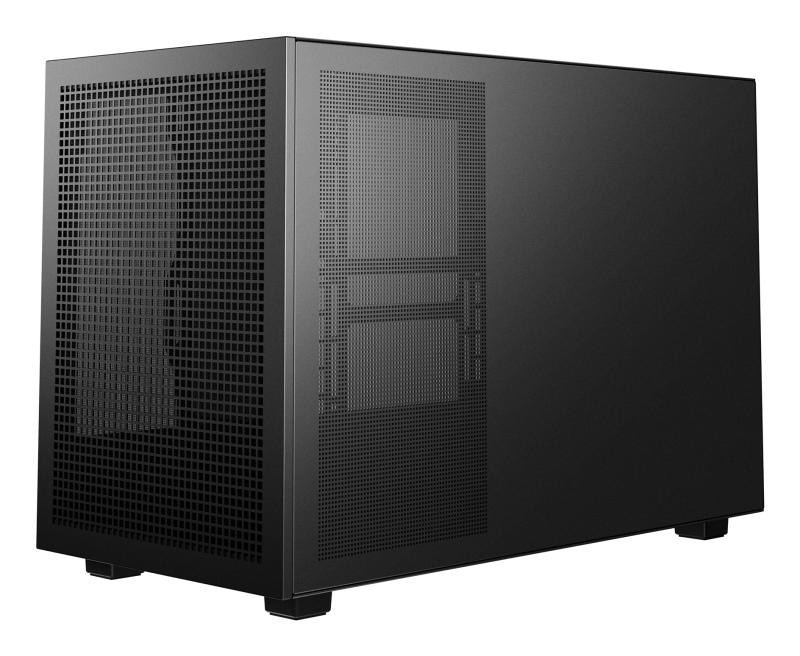 Carcasa DEEPCOOL CH260 Mini Tower NEGRU, Tempered Glass, Sloturi Expansiune: - imagine 10