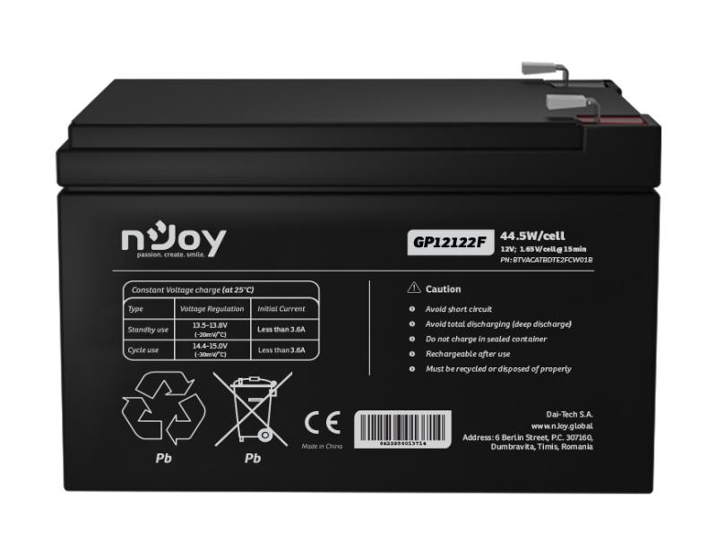 ACUMULATOR NJOY GP12122F 12V - imagine 6