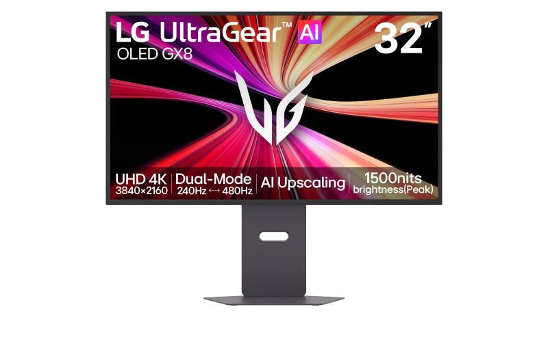Monitor Gaming LG 32GX870B-B.AEU, 32", 3840 x 2160 pixeli, Black,