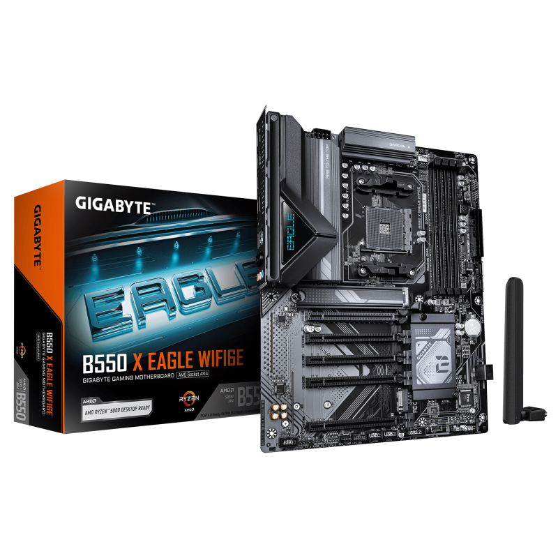Placa de baza Gigabyte B550 X EAGLE WIFI6E, Socket AM4,