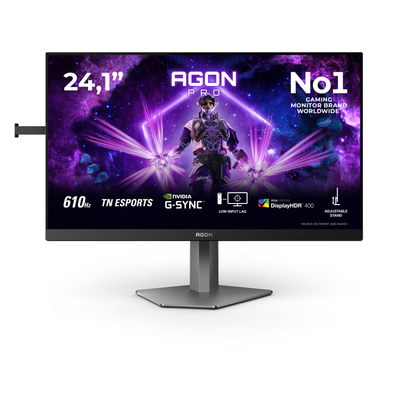 Monitor Gaming AOC AG246FK6, 24.1", 1920 x 1080 pixeli, Black,