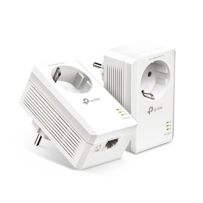 TP-Link Kit Powerline Gigabit Passthrough, HomePlug AV2,IEEE 1901, IEEE 802.3, - imagine 3
