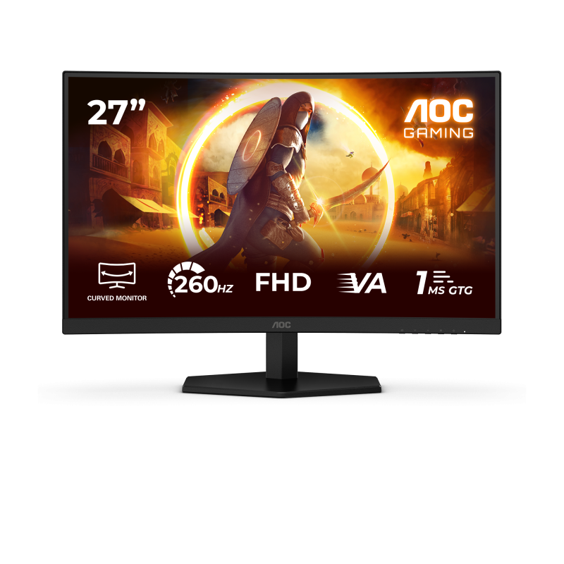 Monitor Gaming AOC C27G42ZE, 27", 1920 x 1080 pixeli, Black,