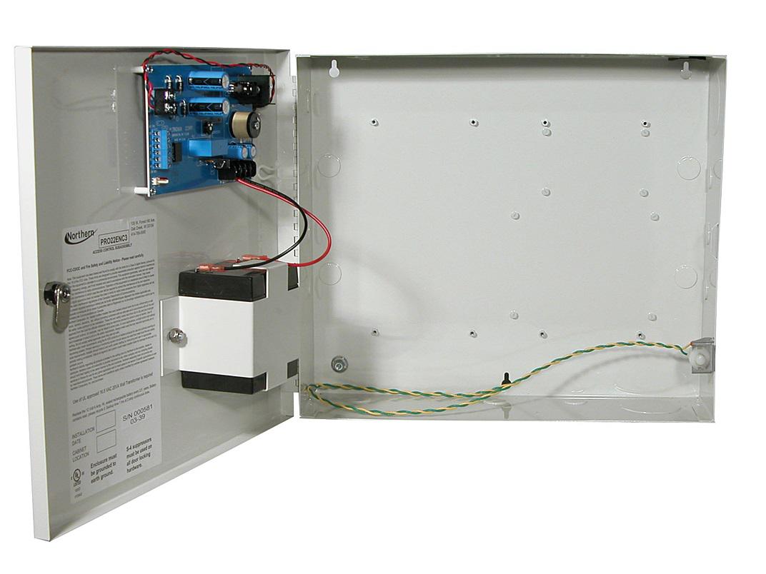 Carcasa Honeywell PRO22ENC3 pentru 2 module,includesursade2Asiacumulator de 4A.(necesita transformator PSX220).