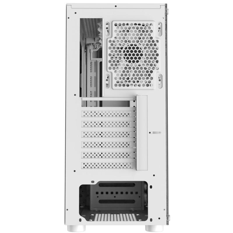 Carcasa ALPHAGEAR Trickster RGB, RGB, Mid Tower, White - imagine 2