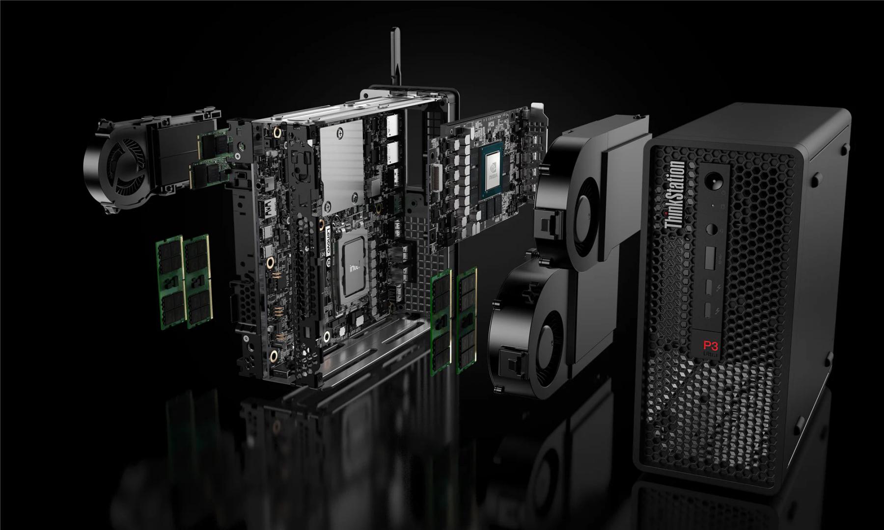 Lenovo ThinkStation P3 Ultra SFF SFF, Intel® Core™ i9-14900K, 24C - imagine 9