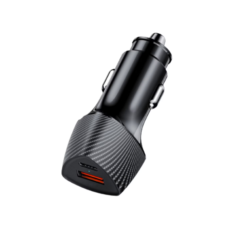 Incarcator Auto Lemontti LEMIAFSUCTCN, 48W, 2 porturi, Negru