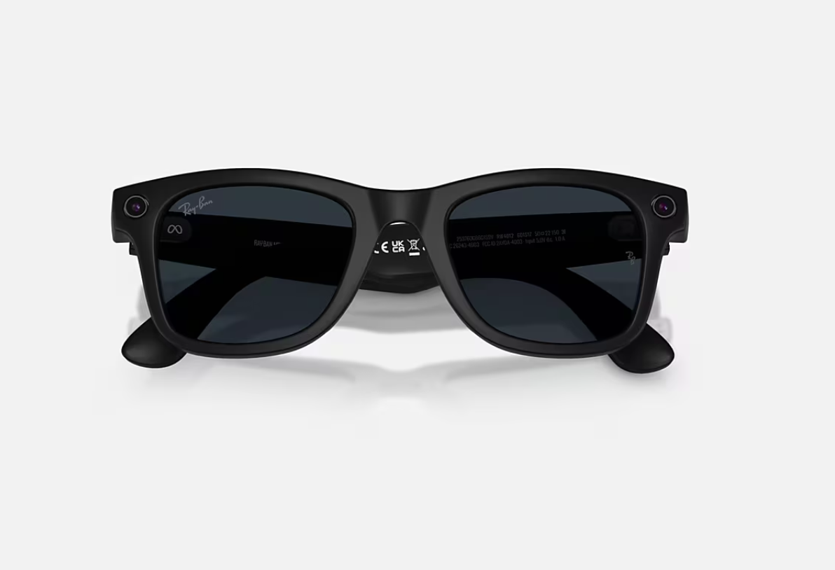 ORW4012 META WAYFARER High Bridge Fit - Matte Black - - imagine 4