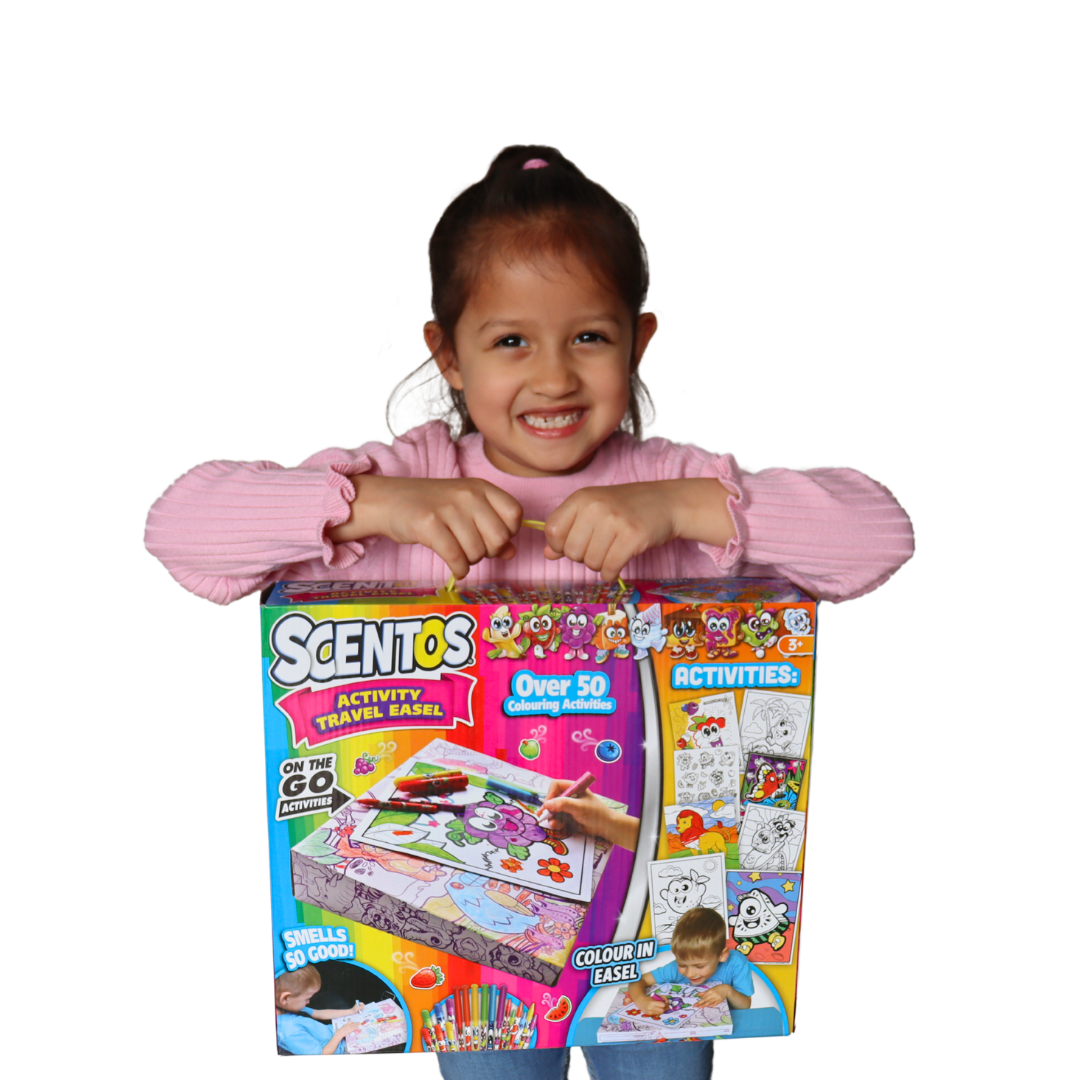 SET PARFUMAT SEVALET DE CALATORIE CU ACTIVITATI , SCENTOS - imagine 3