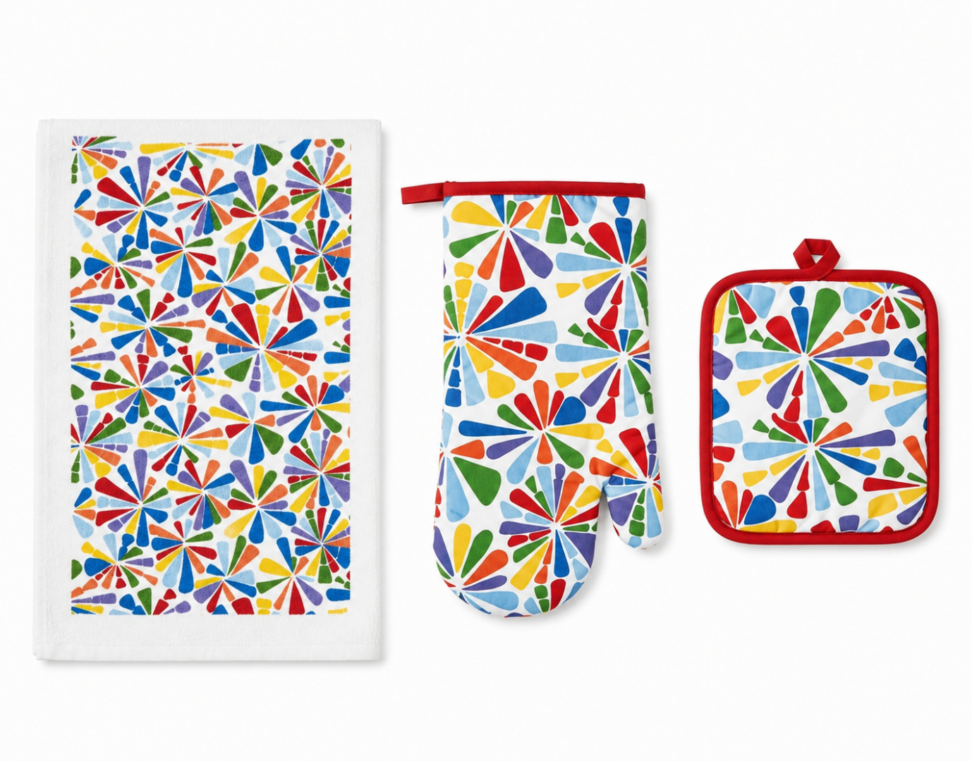 Set 3 piese:manusa, prosop, suport vase