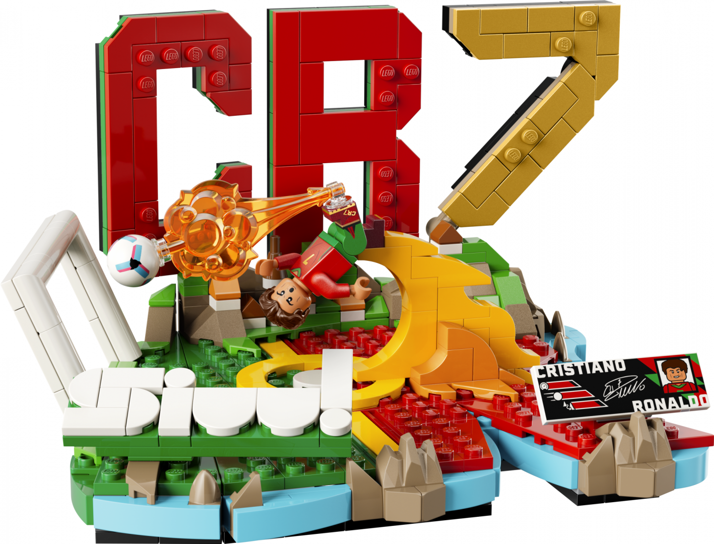 CRISTIANO RONALDO MOMENTE IMPORTANTE DIN FOTBAL LEGO43012 - imagine 3