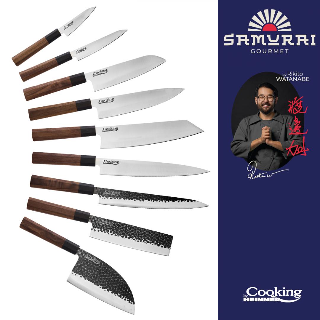CUTIT SUJIHIKI 24 CM, RIKITO WATANABE, SAMURAI GOURMET, COOKING BY - imagine 6