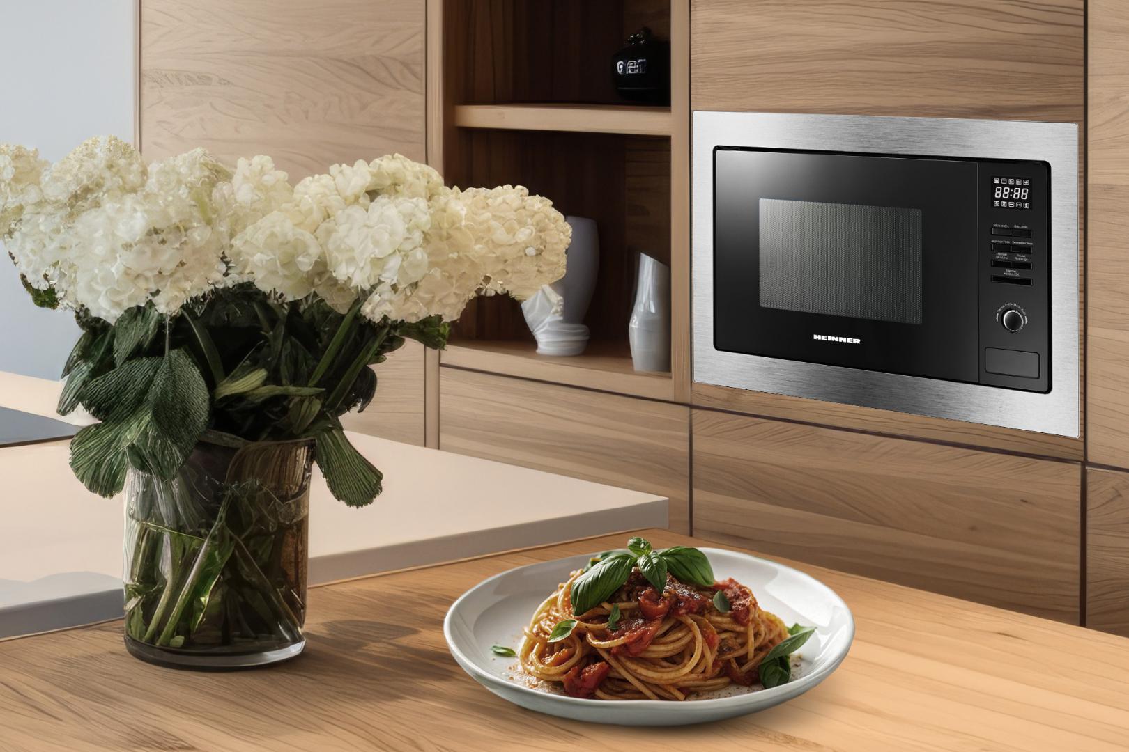 CUPTOR CU MICROUNDE HEINNER HMW-MDBI25GDIX - imagine 4