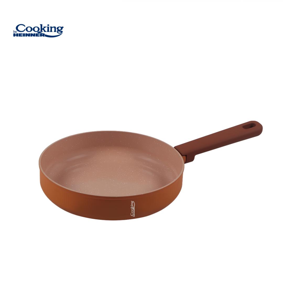 TIGAIE ALUMINIU FORJAT 20x5CM, TERRA ROSSA, COOKING BY HEINNER