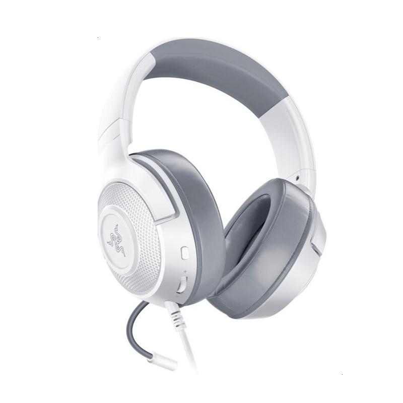 Casti cu microfon Razer Razer Kraken X Wired Gaming, alb