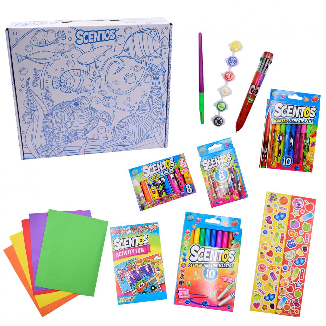SET PARFUMAT CU ACTIVITĂȚI,MEGA, SCENTOS - imagine 2