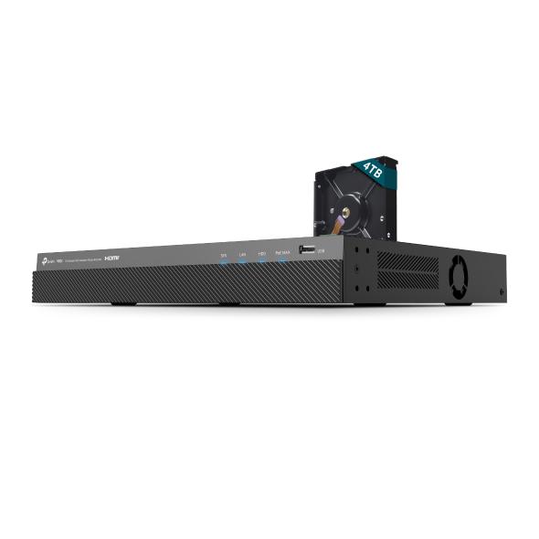 NVR PoE + HHD 4TB TP-Link VIGI 16 canale NVR2016H-16MP-4TB