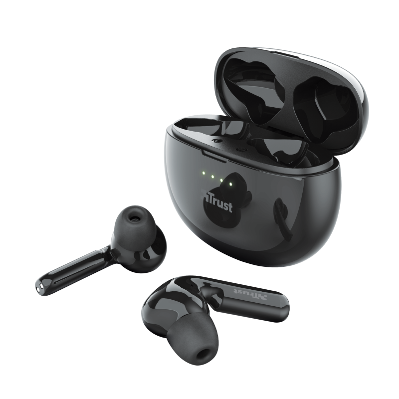 Casti cu microfon Trust Nika Compact Bluetooth, negru