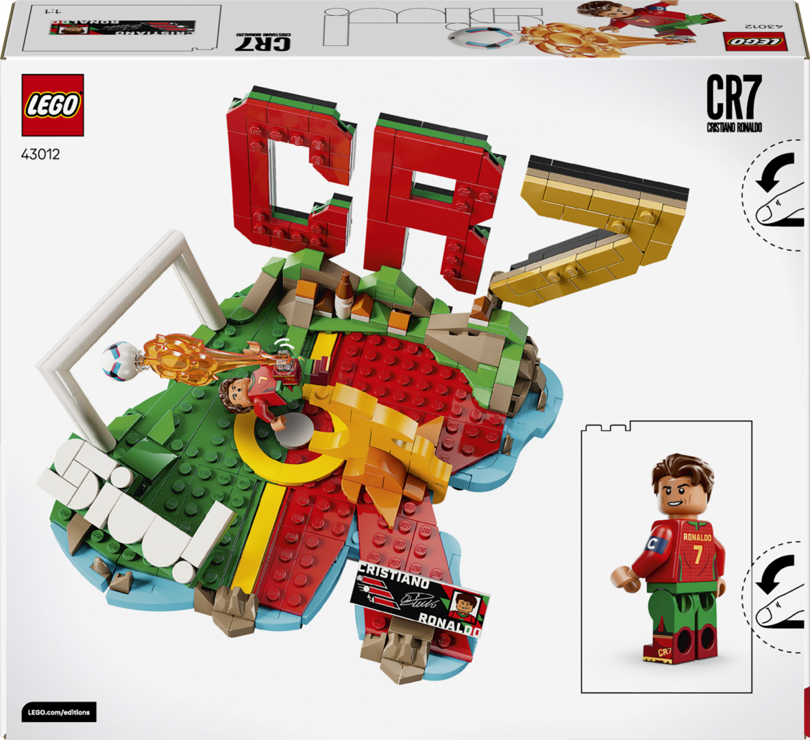 CRISTIANO RONALDO MOMENTE IMPORTANTE DIN FOTBAL LEGO43012 - imagine 5