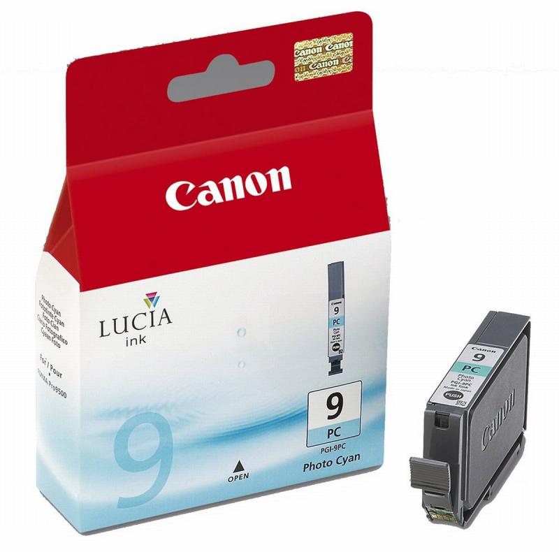 Cartus cerneala Canon PGI-9PC, photo cyan, pentru Canon IX7000, Pixma