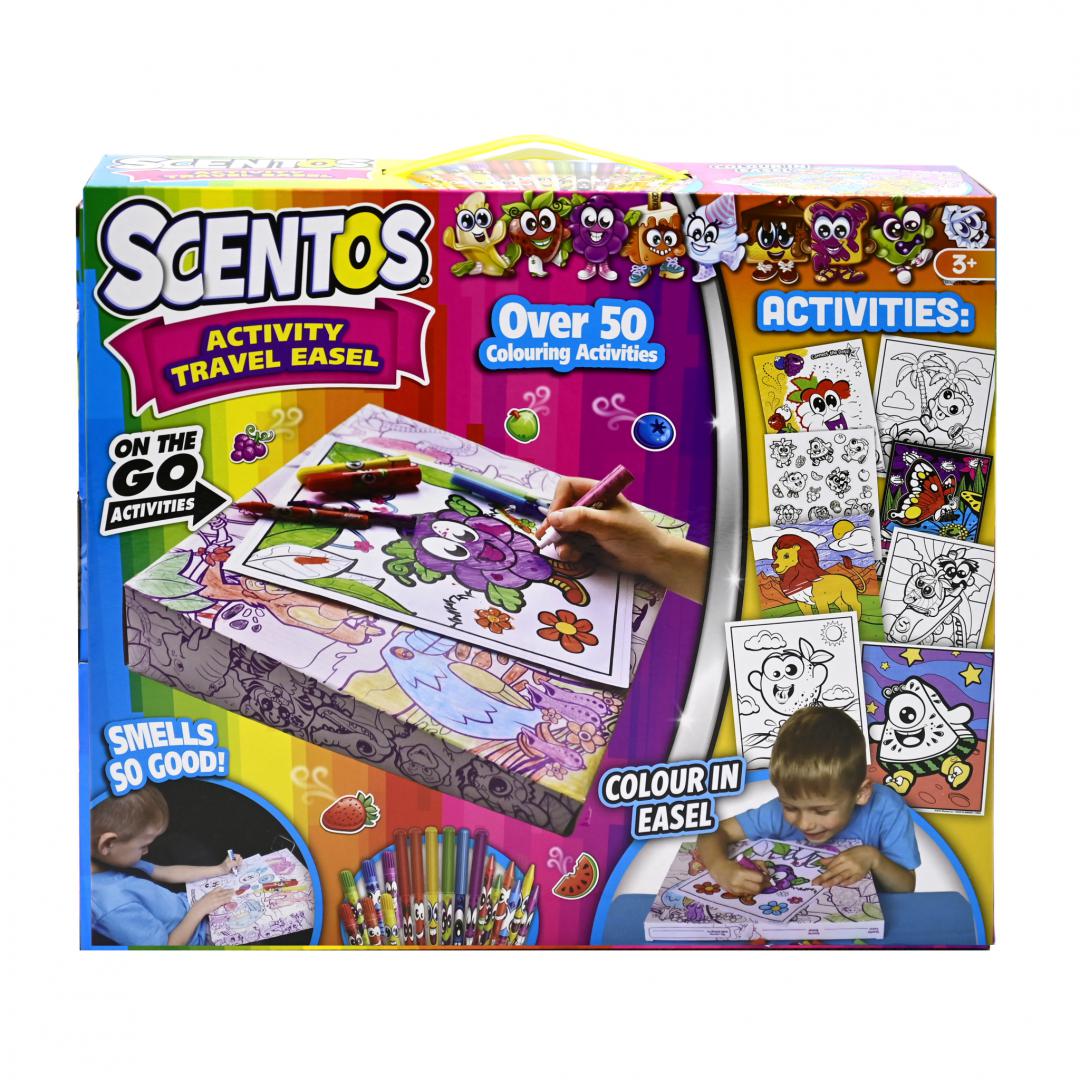 SET PARFUMAT SEVALET DE CALATORIE CU ACTIVITATI , SCENTOS