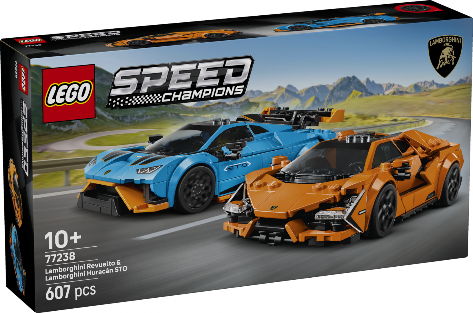 LAMBORGHINI REVUELTOI HURACAN LEGO77238 - imagine 3