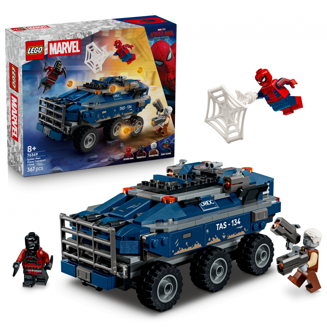URMARIRE CU OMUL PAIANJEN LEGO76349