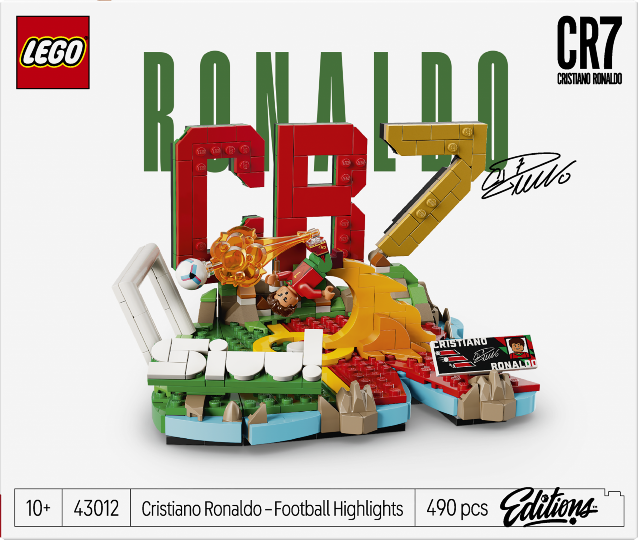 CRISTIANO RONALDO MOMENTE IMPORTANTE DIN FOTBAL LEGO43012 - imagine 4