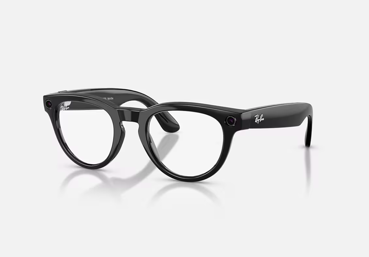Ray-Ban Meta Headliner Gen 2 Low Bridge Fit Shiny Black