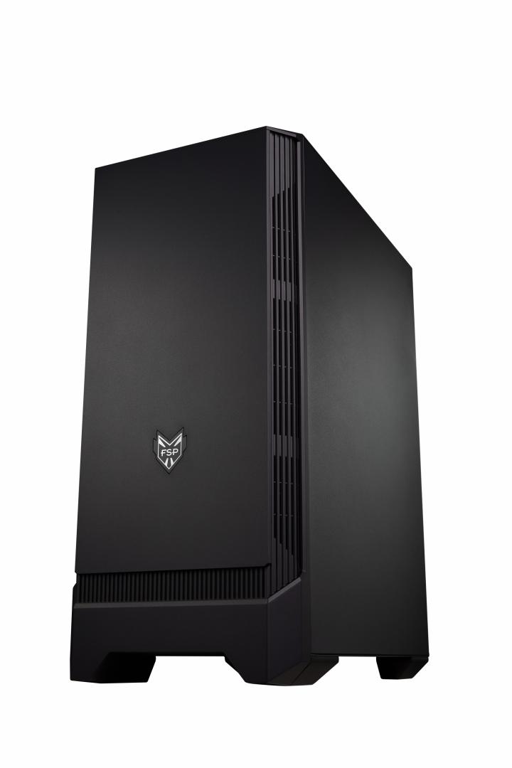 Carcasa FSP CMT 260, Mid Tower, ATX, fara sursa, black