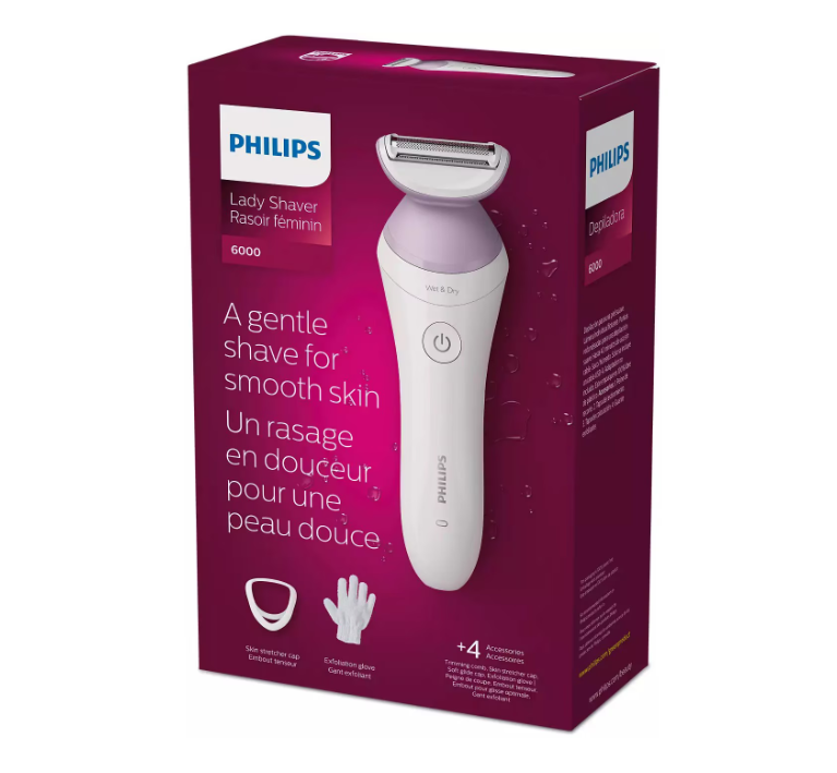 Aparat de ras fara fir umed si uscat PHILIPS Lady - imagine 4