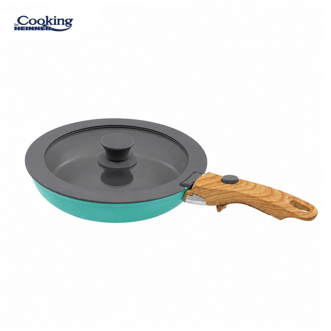 SET 8 PIESE DIN ALUMINIU FORJAT MARBELLA TURQUISE, COOKING BY - imagine 5