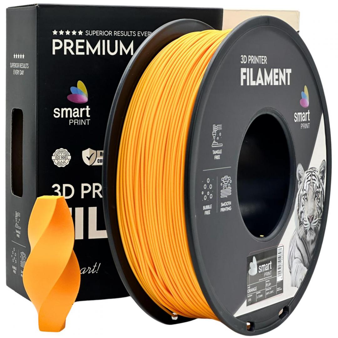 PROF. LAB 3D FILAMENT 1KG PLA+ ORANGE, Diametru: 1.75mm, Greutate: