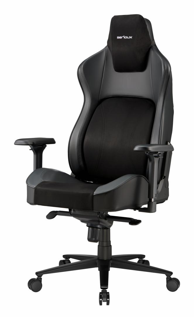 Scaun Gaming Serioux Prime, Capacitate greutate: 150 kg, Material suprafață: - imagine 4