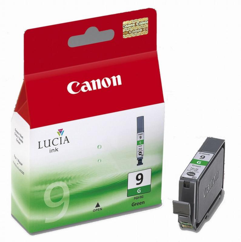 Cartus cerneala Canon PGI-9G, green, pentru Canon IX7000, Pixma MX7600,