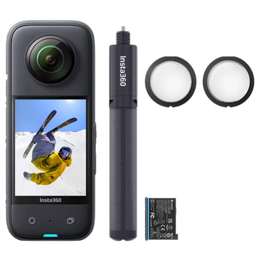 Insta360 X3 Cameră de Acțiune 360° 5.7K Black All Purpose