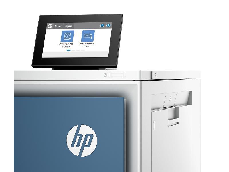 Imprimanta Laser HP Enterprise X55745DN, Color, format A4, Duplex, USB - imagine 3