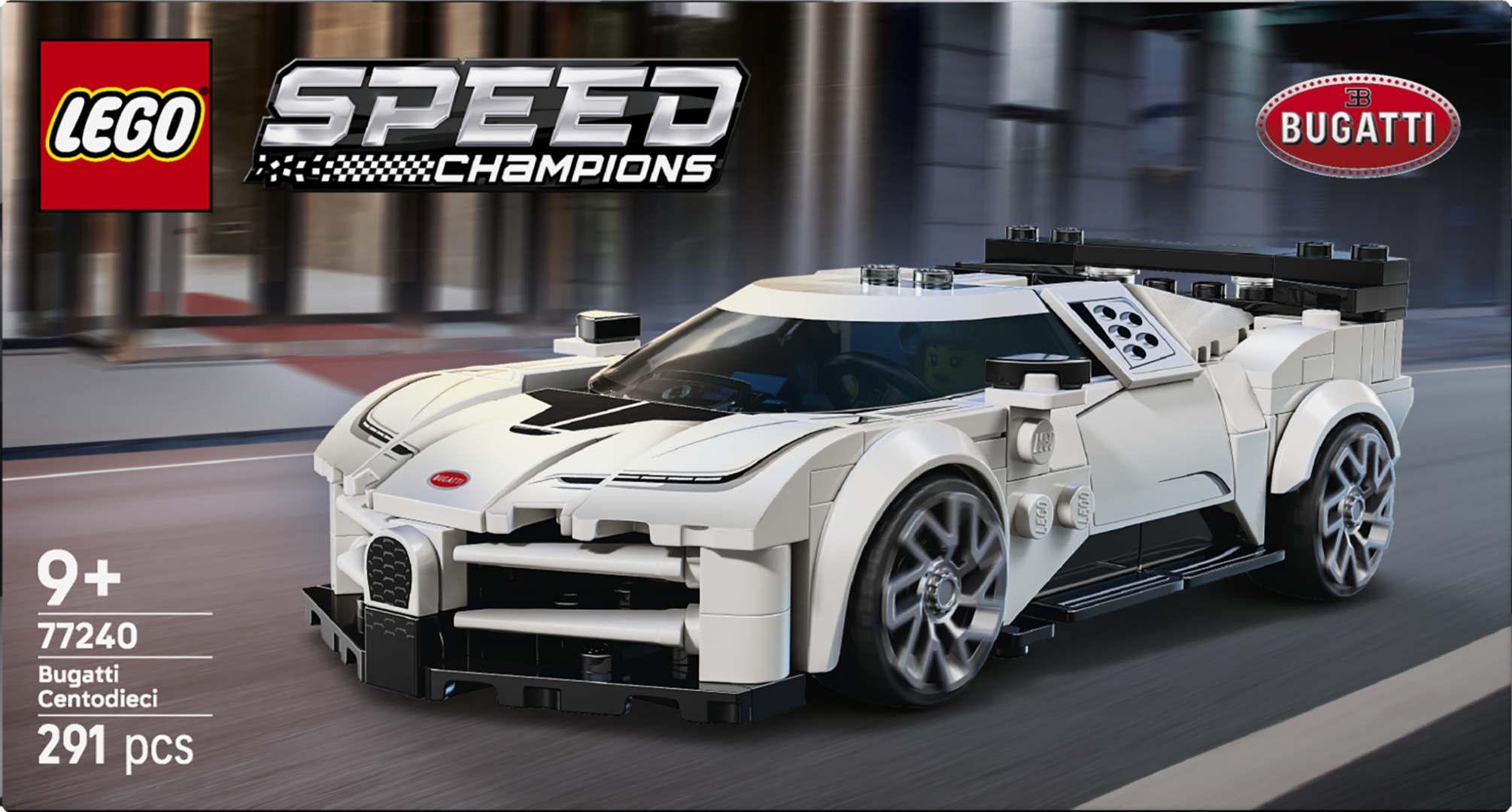 HIPERMASINA SPORT BUGATTI CENTODIECI, LEGO77240 - imagine 4