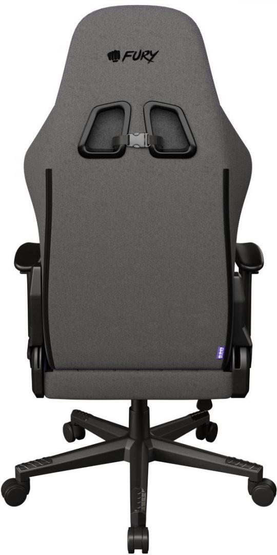 Scaun gaming FURY SHINAI S8, material fabric, reglabil pe inaltime, - imagine 4
