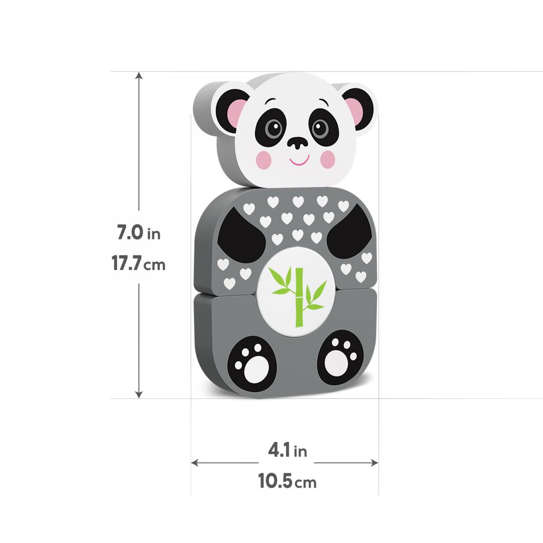 PANDA ȘI PRIETENII SAI, JUCARIE LEMN - imagine 4