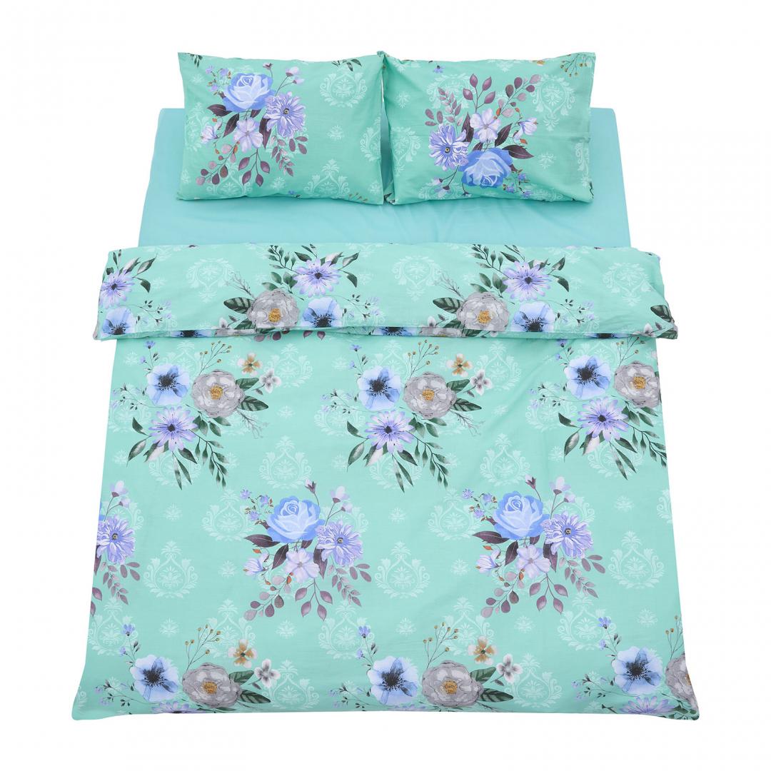 Lenjerie dubla 100% bumbac 4 piese, Spring