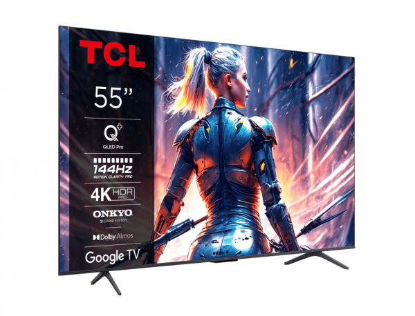 Televizor TCL QLED 55T8B, 139 cm, Smart Google TV, 4K - imagine 3