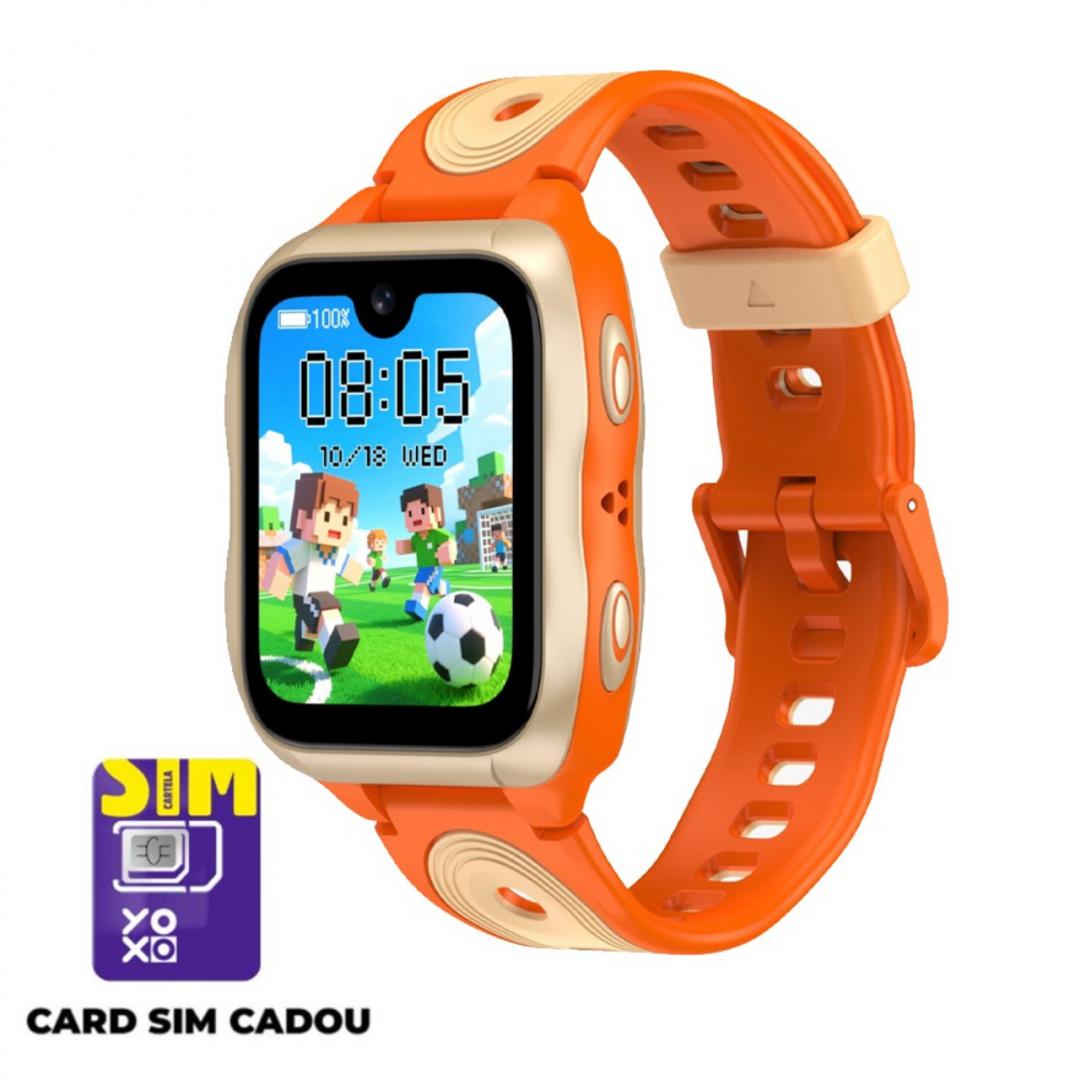 Smartwatch pentru copii LAGENIO K11, Orange