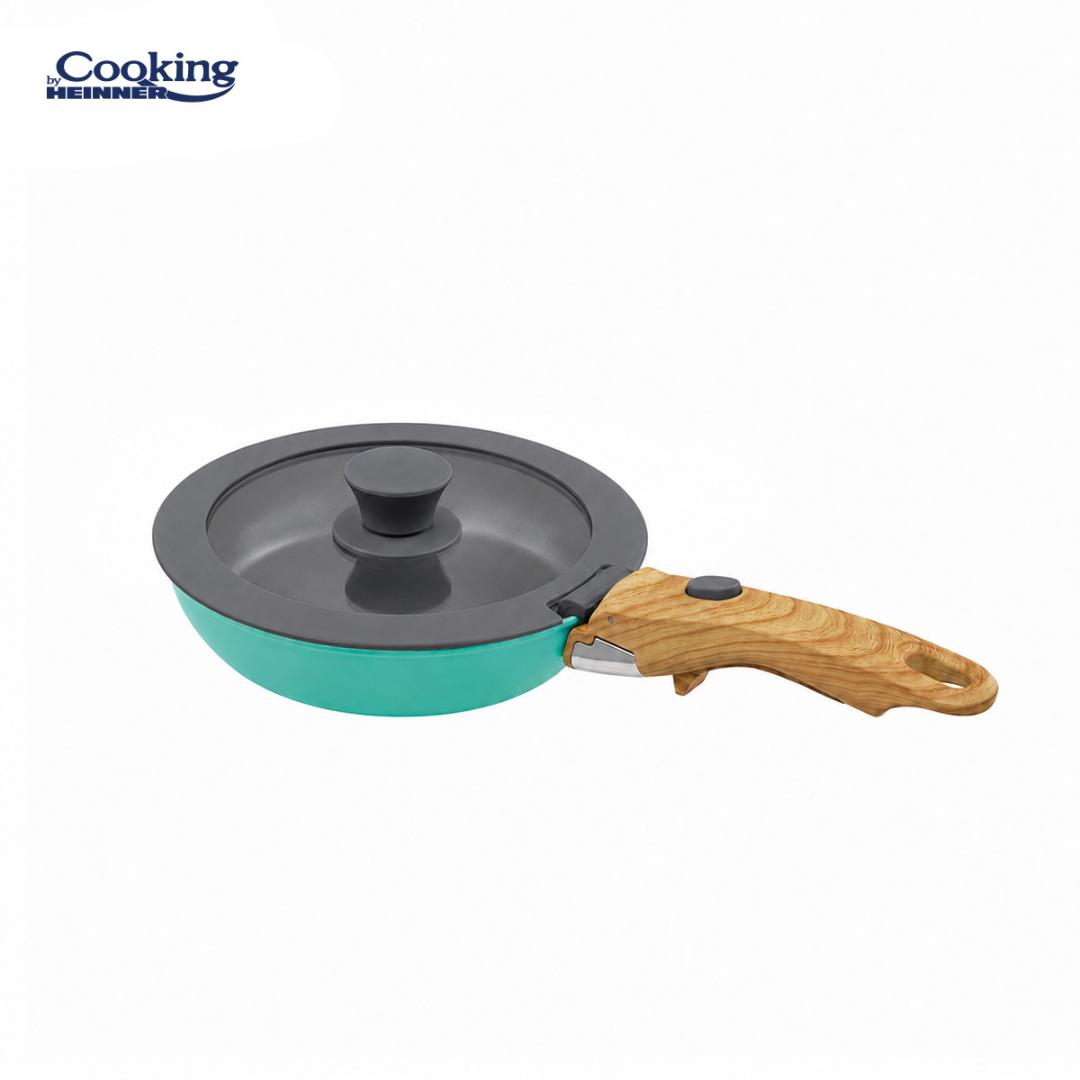 SET 8 PIESE DIN ALUMINIU FORJAT MARBELLA TURQUISE, COOKING BY - imagine 4